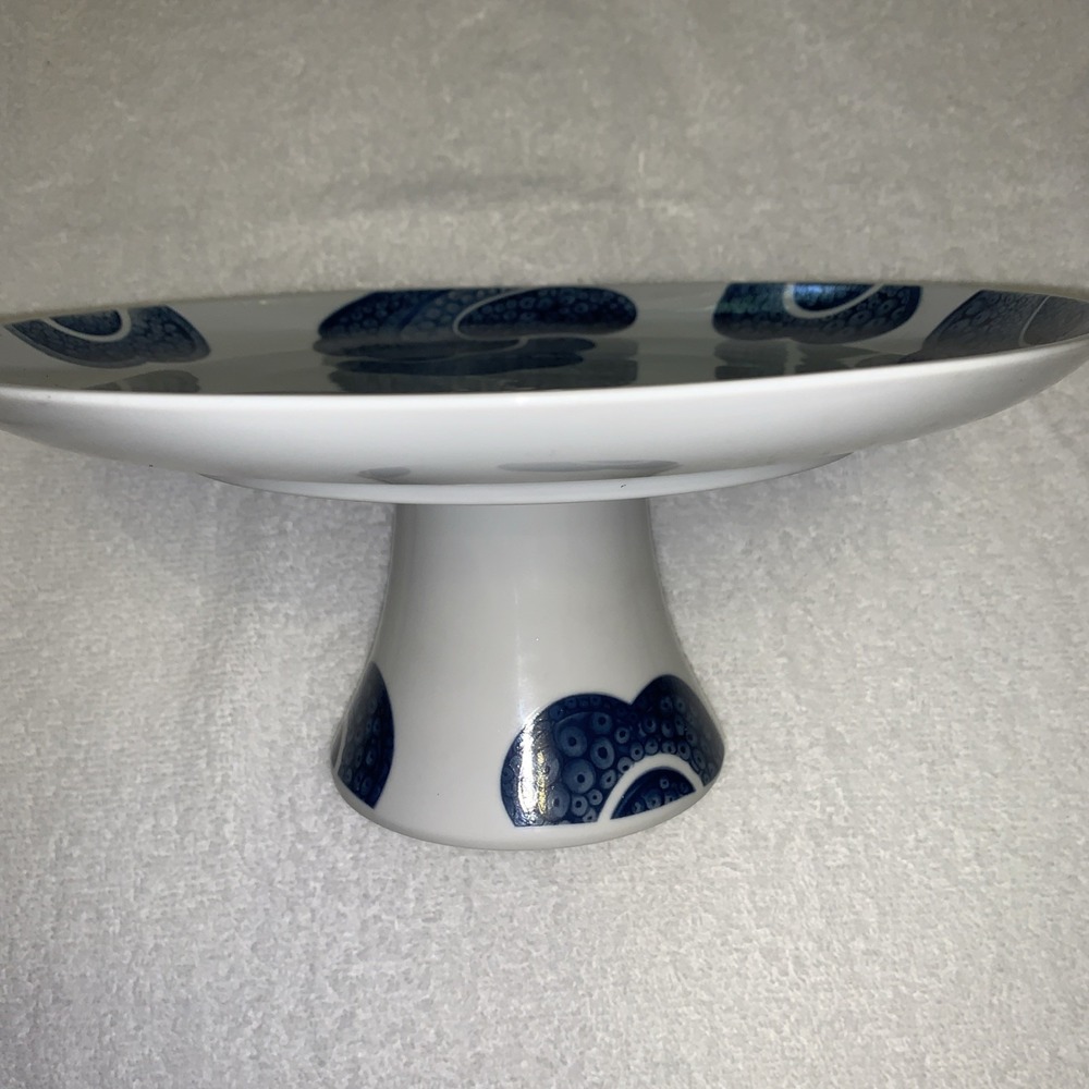 VINTAGE Nuage Tuscany Japanese CAKE STAND RARE